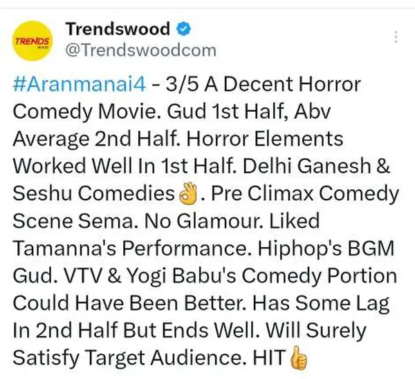 aranmanai 4 