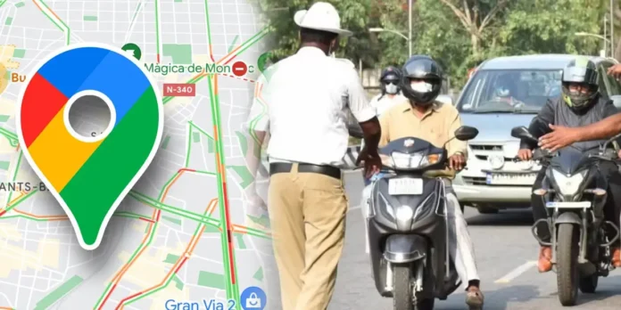 google map traffic police