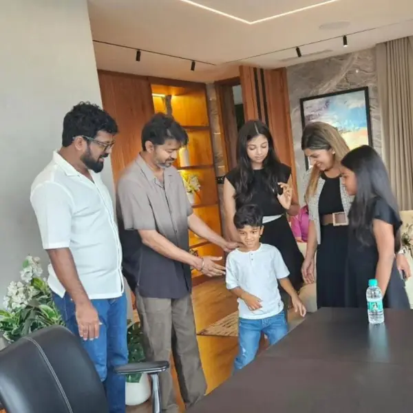 rambha family with vijay