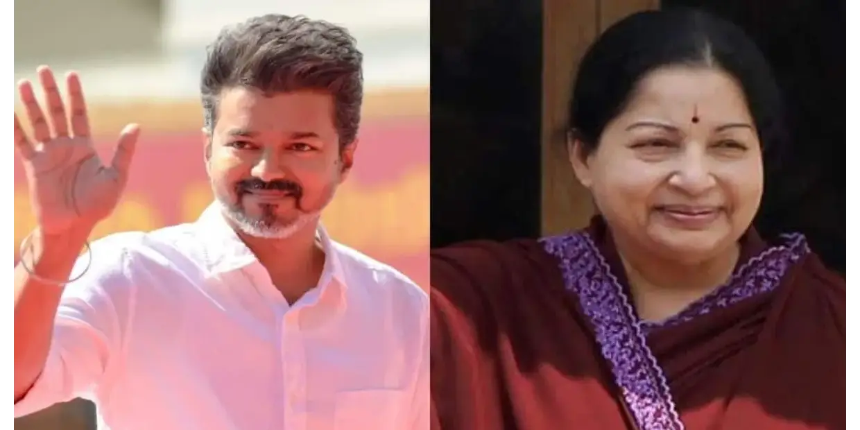 Celebrities eager to join Vijay's party.. Three-letter actress in the style of Jayalalithaa
